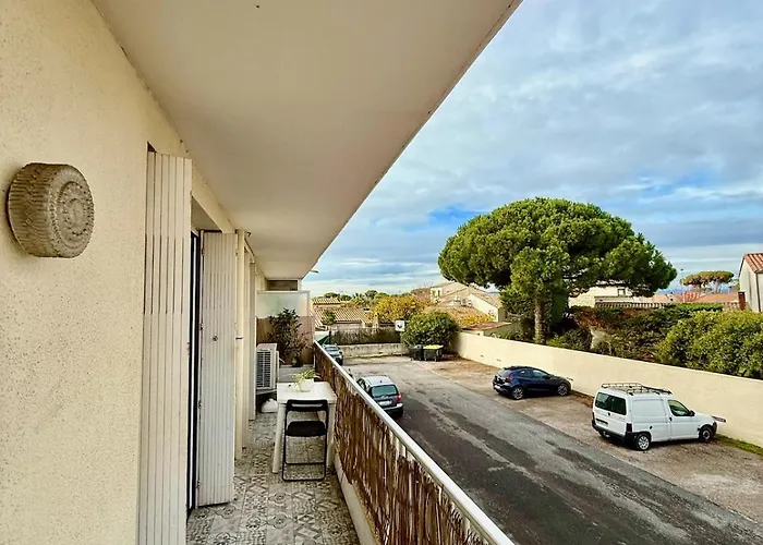 Cosy -2 Chambres, Clim & Parking